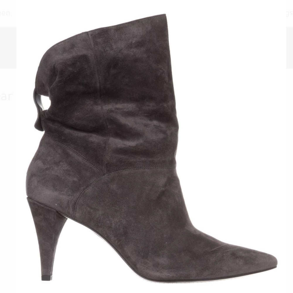 🐘💙NEW Michael Kors Charcoal Carey Booties 8.5 - Picture 2 of 5